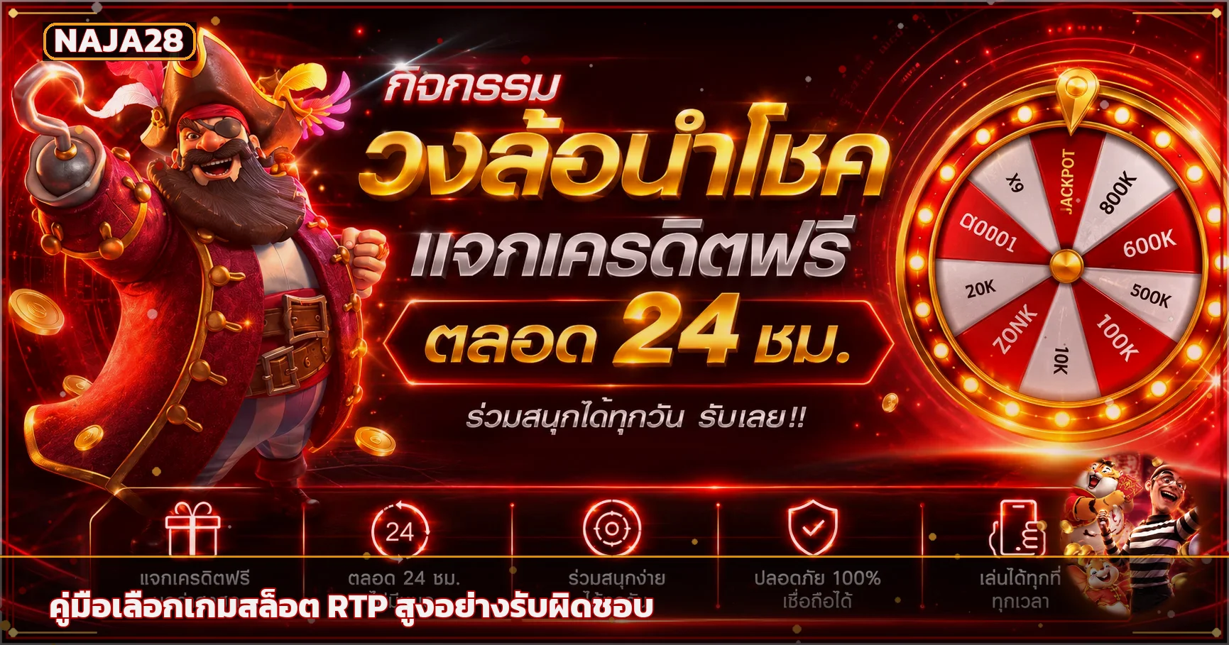 NAJA28 วิธีเลือกเกมสล็อต RTP สูงอย่างรับผิดชอบ